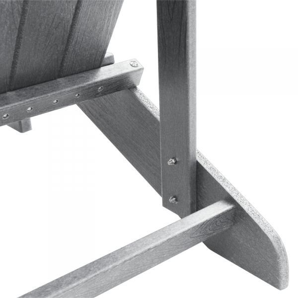 Krzesła Adirondack 2 szt Jasnoszare 74x82x90 cm HDPE,  Krzesło Adirondack Jasnoszare 74x82x91 cm HDPE