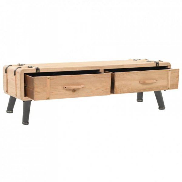 Szafka pod telewizor, 110x33x35 cm, drewno jodłowe