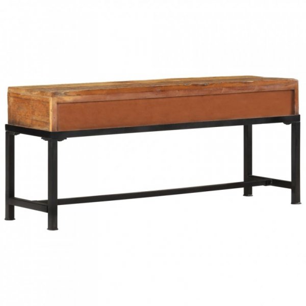 Szafka pod telewizor, 110x30x46 cm, lite drewno z odzysku