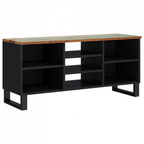 Szafka RTV, 100x33x46 cm, drewno i materiał drewnopochodny