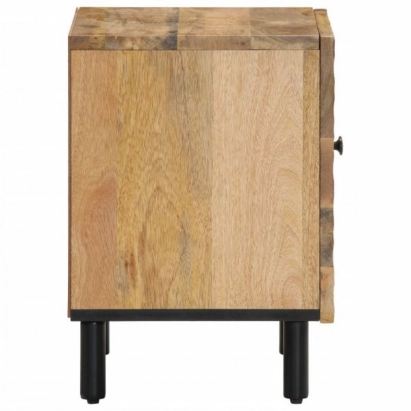 Szafki nocne, 2 szt., 40x33x46 cm, lite drewno mango