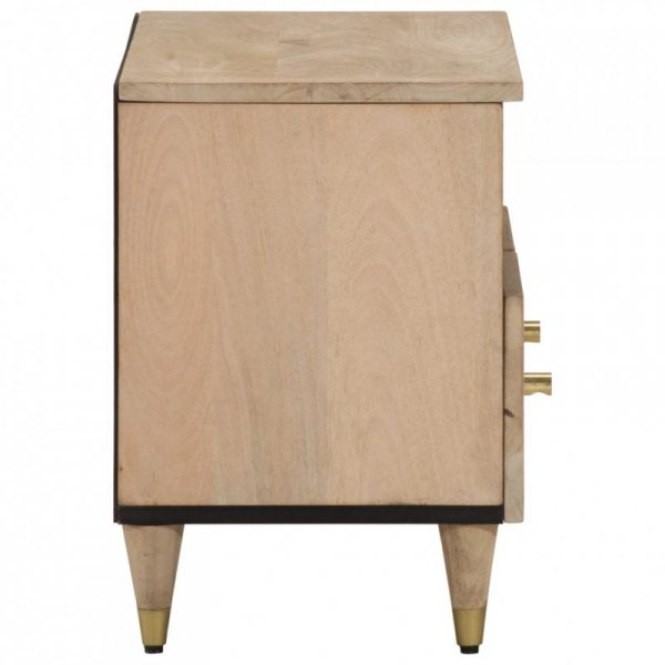 Szafka pod telewizor, 70x33x46 cm, lite drewno mango