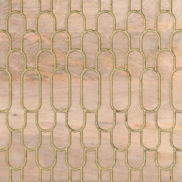 Szafka, 40x33x75 cm, lite drewno mango
