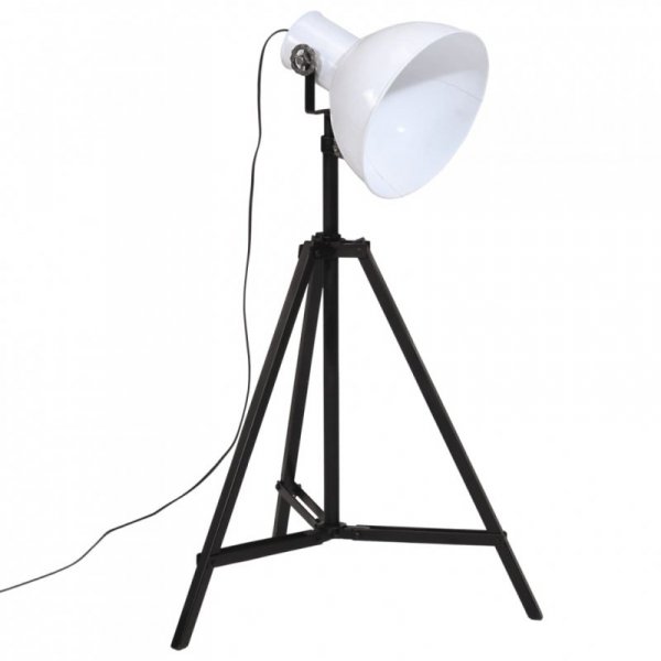 Lampa stojąca, 25 W, biała, 61x61x90/150 cm, E27