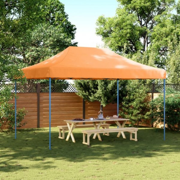 Składany namiot imprezowy pop-up, pomarańczowy, 440x292x315 cm