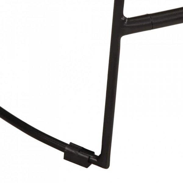 Hokery barowe 2 szt. 49x43x79 cm Drewno lite Mango
