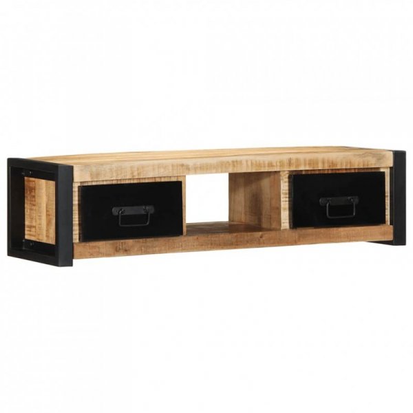 Szafka RTV 100x30x25 cm lite drewno surowe mango