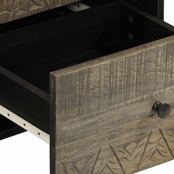 Komoda 40x33x75 cm Drewno lite Mango