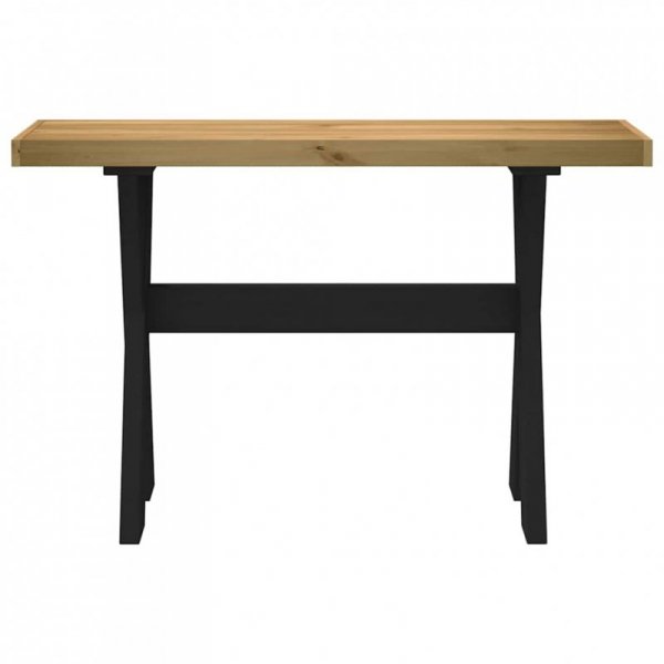 Stolik konsolowy, NOAIN, 120x30x75 cm, lite drewno sosnowe