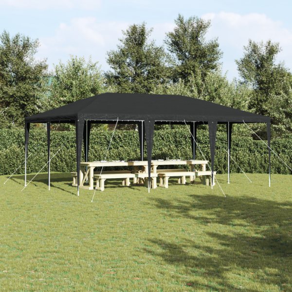 Namiot imprezowy Antracytowy 6x4 m PE