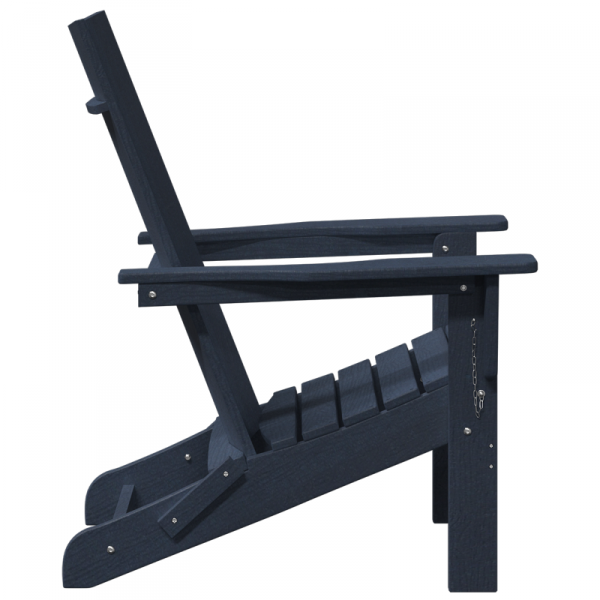 Krzesło Adirondack  Granatowe 74.5x80.5x90 cm HDPE