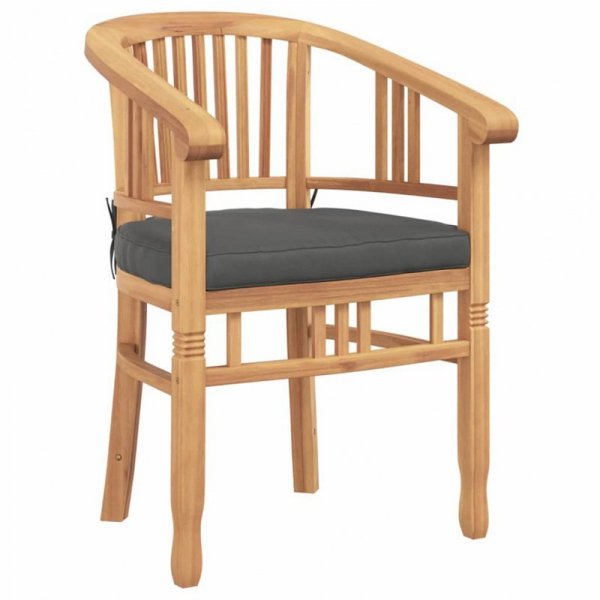 Krzesła ogrodowe 2 pcs Brązowy 63 x 58 x 89 cm