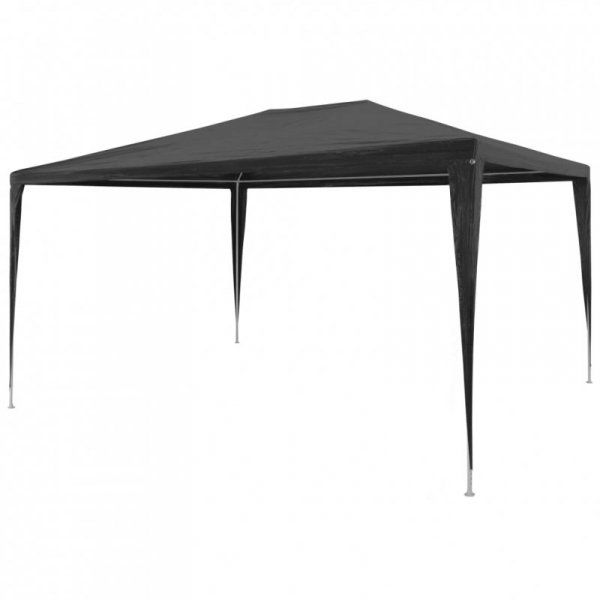 Namiot imprezowy, 3 x 4 m, PE, antracytowy