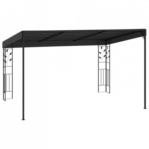 Altana przyścienna, 4 x 3 x 2,5 m, antracytowa