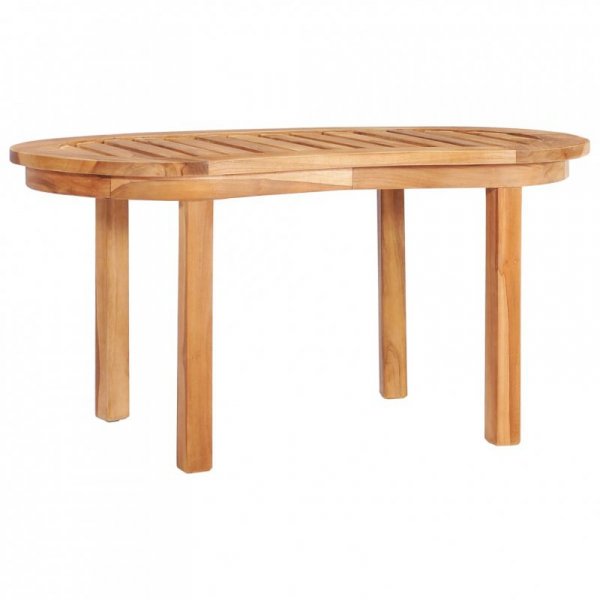 Stolik kawowy, 90 x 50 x 45 cm, lite drewno tekowe