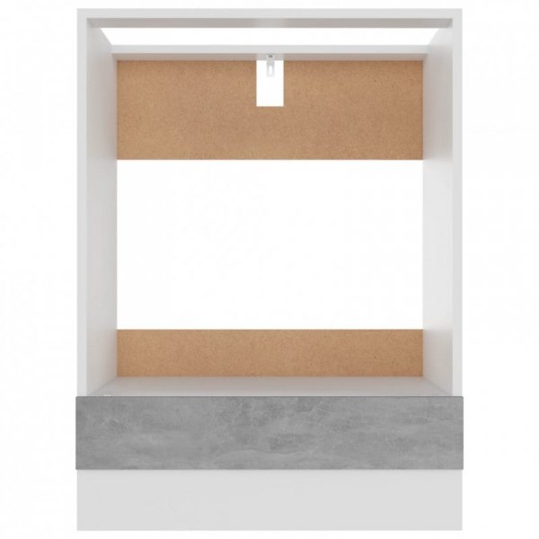Szafka na piekarnik, szarość betonu 60x46x81,5 cm