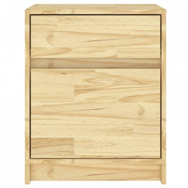 Szafki nocne, 2 szt., 40x31x50 cm, lite drewno sosnowe
