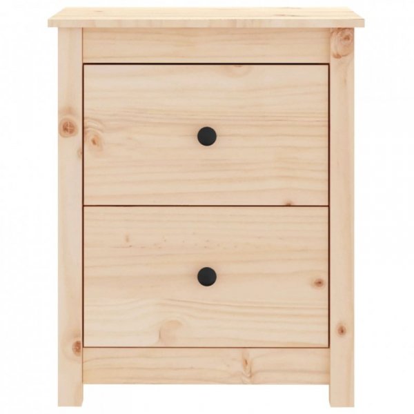 Szafka nocna, 50x35x61,5 cm, lite drewno sosnowe