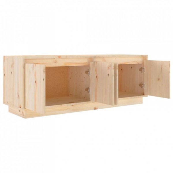 Szafka pod telewizor, 110x34x40 cm, lite drewno sosnowe