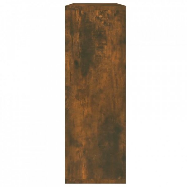 Półka ścienna, przydymiony dąb, 104x20x58,5 cm
