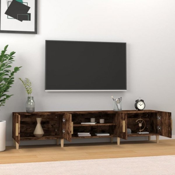 Szafka pod TV, przydymiony dąb, 180x31,5x40 cm