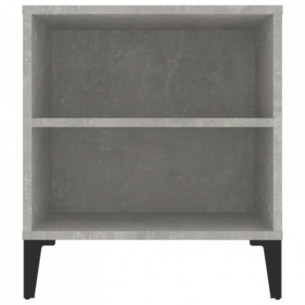 Szafka pod TV, szarość betonu, 102x44,5x50 cm