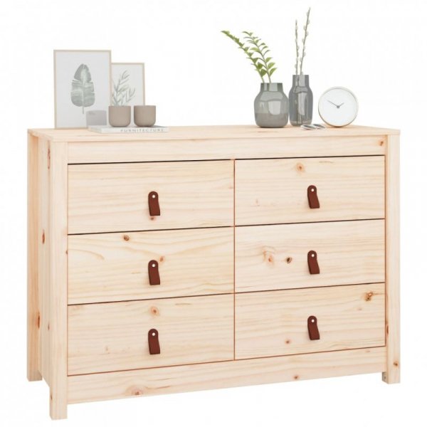 Komoda, 100x40x72 cm, lite drewno sosnowe