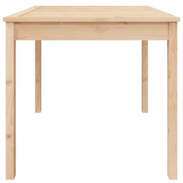 Stolik ogrodowy, 82,5x82,5x76 cm, lite drewno sosnowe
