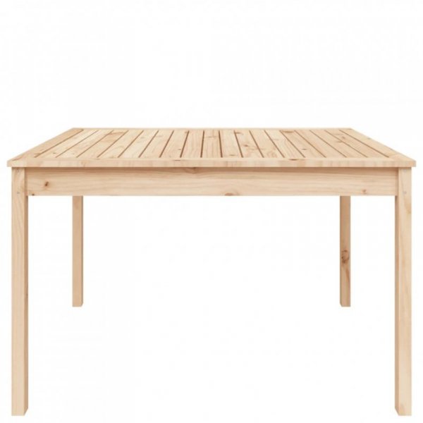 Stolik ogrodowy, 121x82,5x76 cm, lite drewno sosnowe