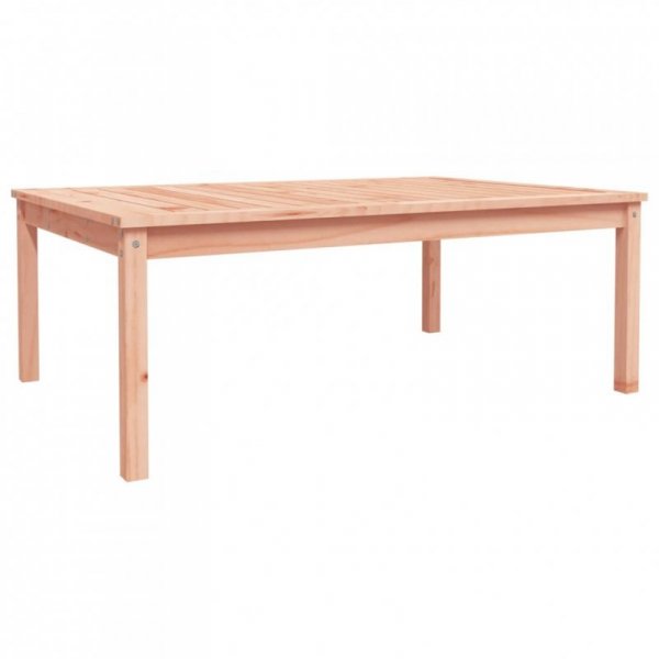 Stolik ogrodowy, 121x82,5x45 cm, lite drewno daglezjowe