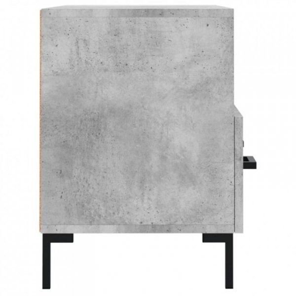 Szafka pod TV, szarość betonu, 80x36x50 cm