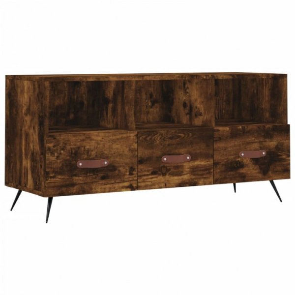 Szafka pod TV, przydymiony dąb, 102x36x50 cm
