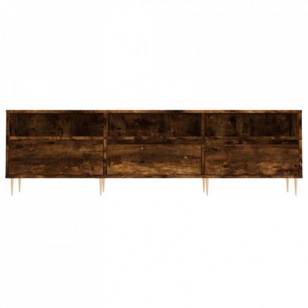 Szafka pod TV, przydymiony dąb, 150x30x44,5 cm