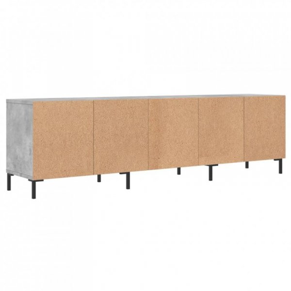 Szafka pod TV, szarość betonu, 150x30x44,5 cm