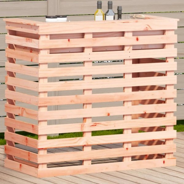 Stolik barowy do ogrodu, 113,5x50x103cm, lite drewno daglezjowe
