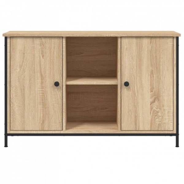 Szafka pod TV, dąb sonoma, 100x35x65 cm materiał drewnopochodny