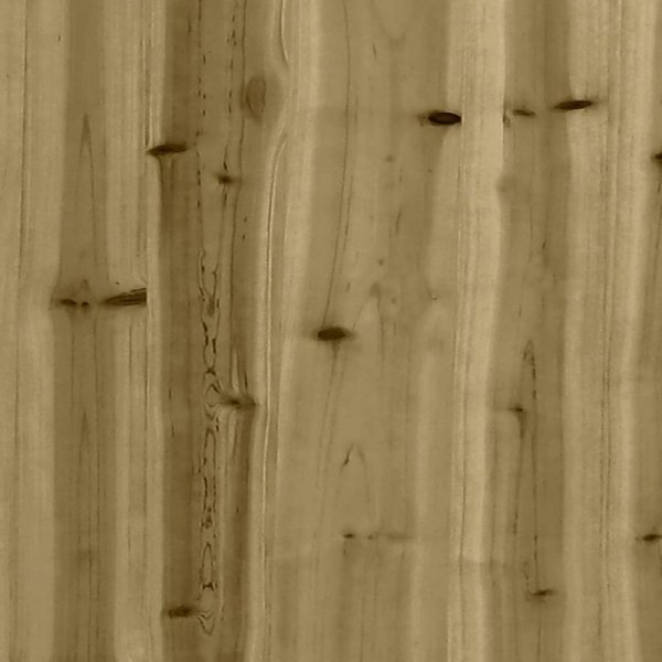 Ławka ogrodowa z gabionem, 122x71x65,5 cm, impregnowana sosna