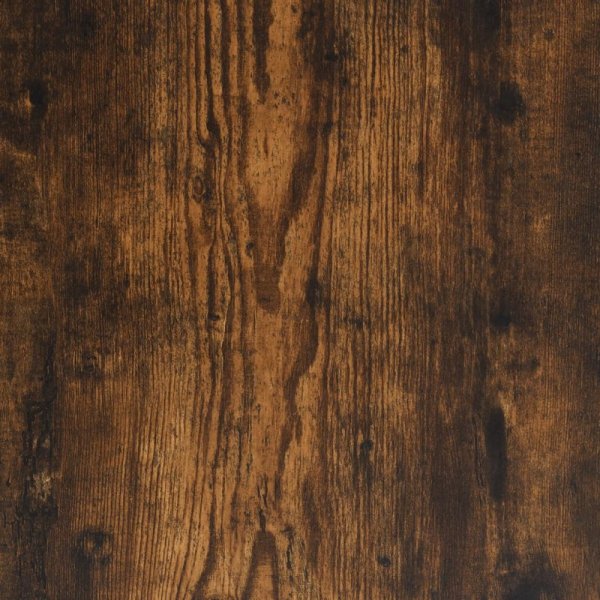 4-poziomowy regał na książki, przydymiony dąb, 59x35x132 cm