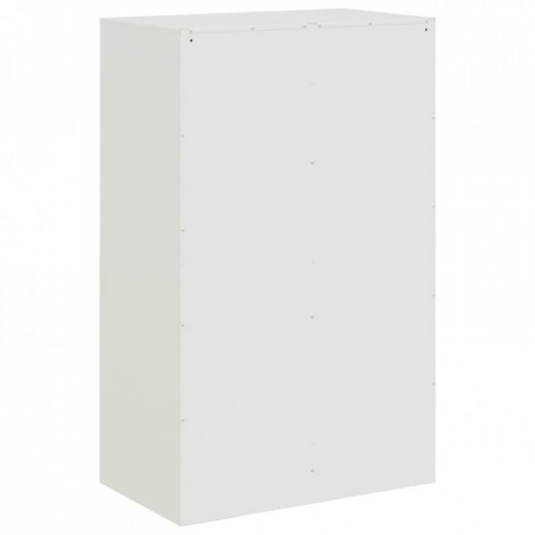 Szafka boczna, biała, 67x39x107 cm, stal