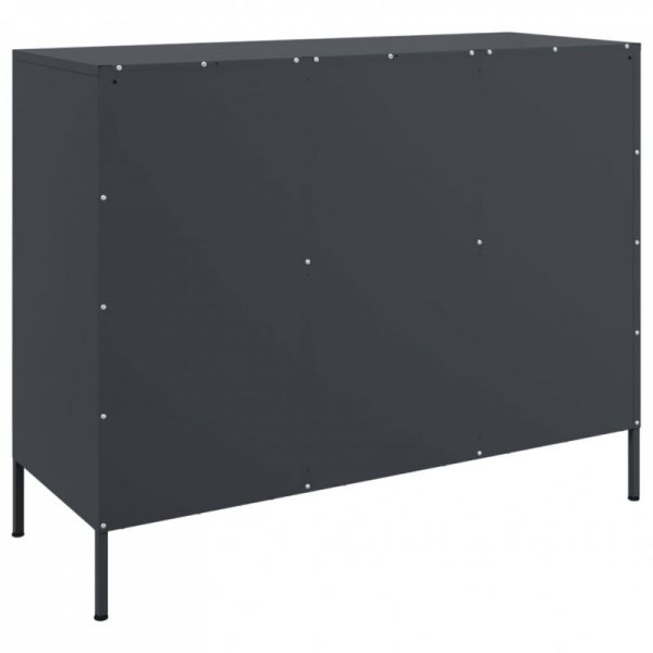 Szafka, antracytowa, 100,5x39x79 cm, stal