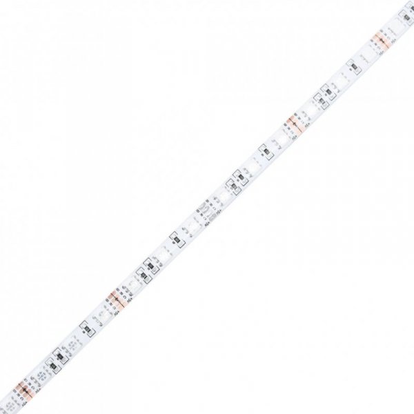 Stolik kawowy z LED Infinity, czarny, 70x50x30 cm