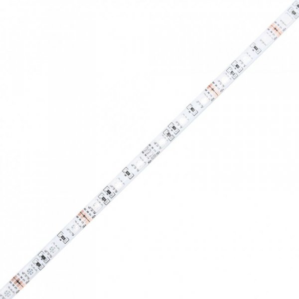 Stolik kawowy z LED Infinity, czarny, 90x50x38 cm