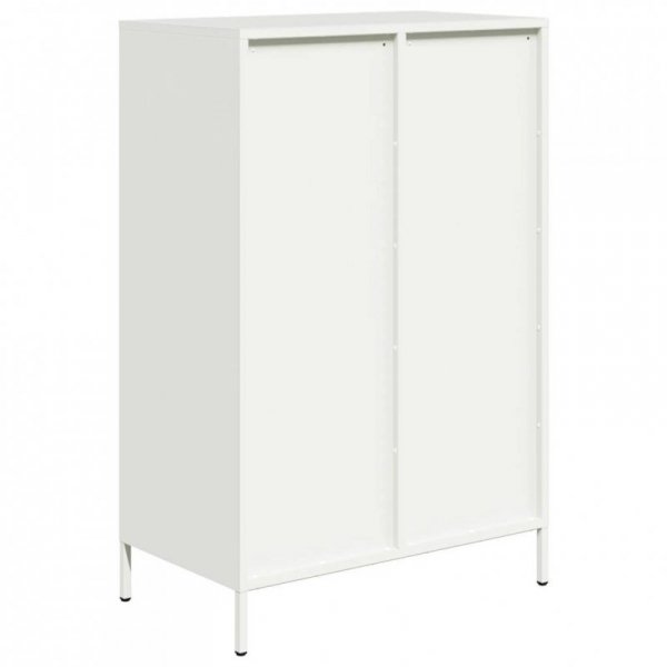 Szafka, biała, 68x39x101,5 cm, stal