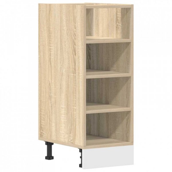 Dolna szafka Sonoma Oak 30x44,5x81,5 cm Drewno klejone