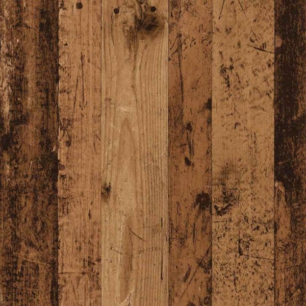 Półka ścienna, stare drewno, 100x18x53 cm