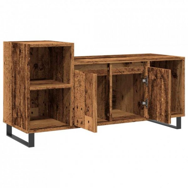 Szafka pod TV, stare drewno, 100x35x55 cm
