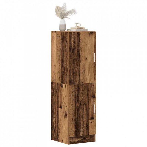 Szafka kuchenna, stare drewno, 38x41,5x131,5 cm