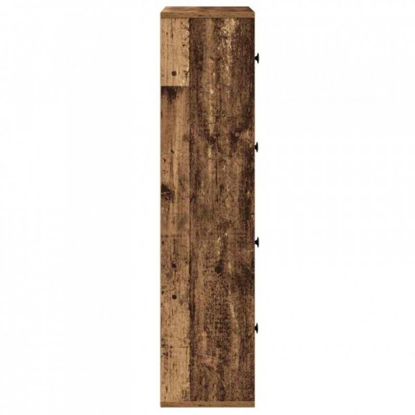 Regał, stare drewno, 60x24x101,5 cm, materiał drewnopochodny