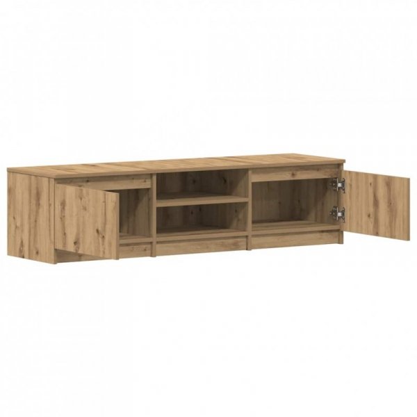 Szafka RTV Artisan Oak 140x40x36 cm Drewno klejone