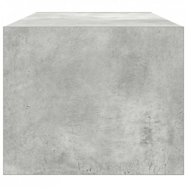 Szafki RTV 2 szt. Beton Szary 80x31x25,5 cm Drewno klejone